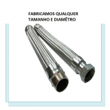 tubo de aço flexível de 3 polegadas valor Nova Iguaçu