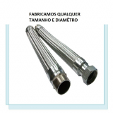 tubo de aço flexível Vila Tramontano
